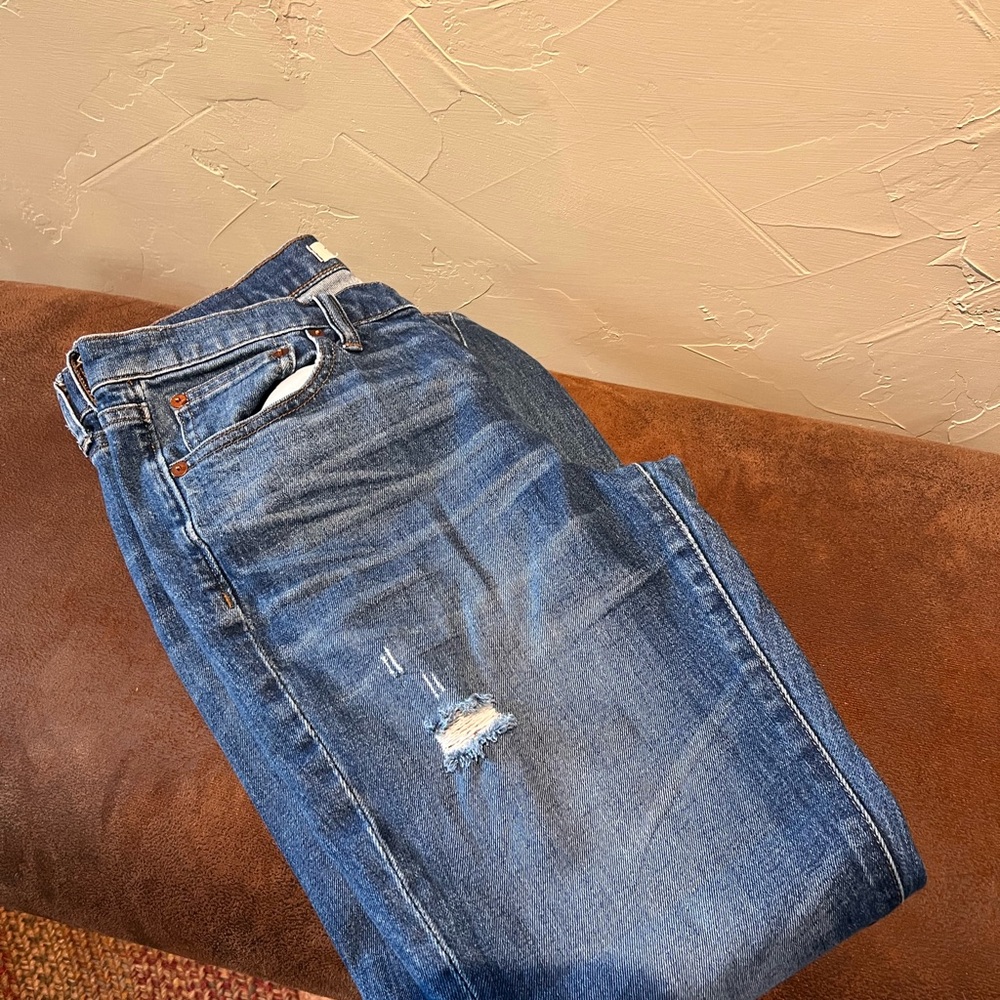 Madewell Women's Boyfriend Jeans in Blue